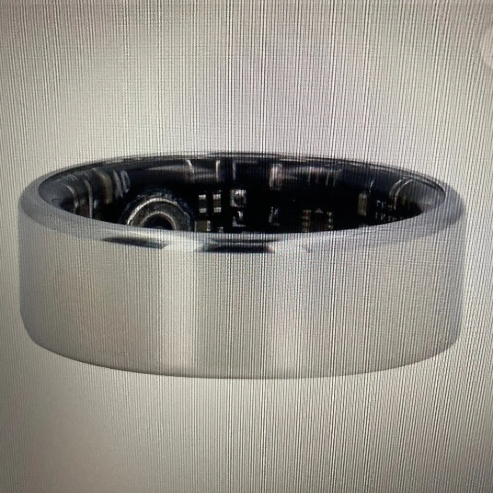 smart ring size 8 color silver